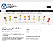 Tablet Screenshot of carsoncoordinatingcouncil.org